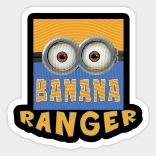 DESPICABLE MINION AMERICA RANGER Sticker